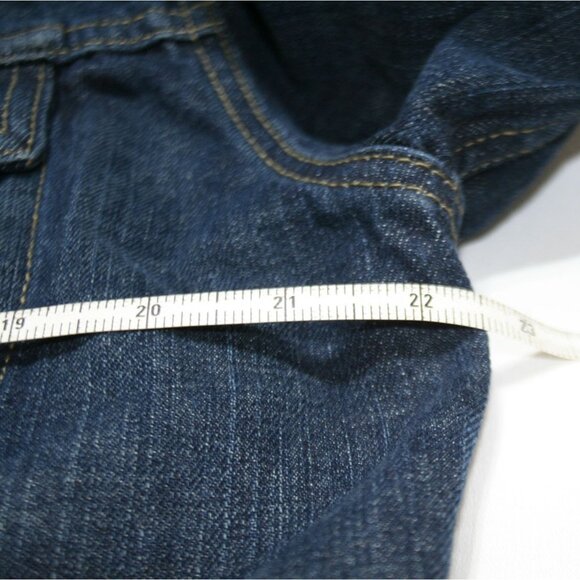 Levis S40116 Trucker Denim Jacket XL Dark Wash Classic Americana Jean Jacket - Picture 9 of 10